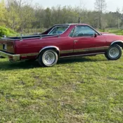 1980 GMC Caballero Red