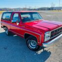 1980 GMC Jimmy SUV Red RWD Automatic Sierra Classic