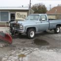 1980 GMC SIERRA CLASSIC 2400 PICKUP 4 X 4  BOSS  SNOWPLOW TOMMY LIFTGATE CHEVY