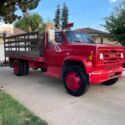 1980 GMC Sierra Pickup Red RWD Manual