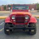 1980 Jeep CJ 5 SUV Red 4WD Manual