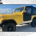 1980 Jeep CJ-7  104032 Miles Yellow   Manual