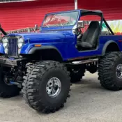 1980 Jeep CJ-7 Blue jeep