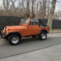 1980 Jeep CJ-7 Orange 4WD Manual