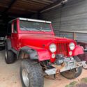 1980 Jeep CJ-7 SUV Red 4WD Automatic