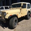 1980 Jeep CJ; CJ7; 4.2L inline 6; 4 speed manual; 4WD