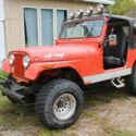 1980 JEEP CJ CJ7 with Original 258 Inline 6 cyl and manual 3 speed transmission.