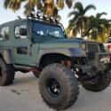 1980  JEEP CJ  LIFTED V8 350 MOTOR 4X4 RHINO PAINT GREAT 4 OFF ROAD NO RESERVE