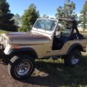1980 Jeep CJ5  258 fuel injection 4 speed new tires clean.