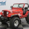 1980 Jeep CJ5  41087 Miles Cardinal Red Jeep 304 V8 4 Speed Manual