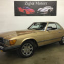 1980 Mercedes 450SL Convertible new soft top and carpet,Chrome wheels