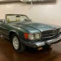 1980 Mercedes 450SL Green Convertible