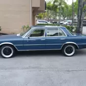 1980 Mercedes-Benz 300SD Sedan Blue Chrome