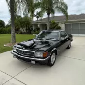 1980 Mercedes-Benz 450 SLC Coupe Black 450 SLC C107