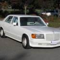 1980 Mercedes Benz AMG 380 SEL Grey Market import