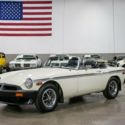 1980 MG B  30084 Miles White  1.8L 4Cyl Manual