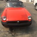 1980 MG B Convertible Orange RWD Manual