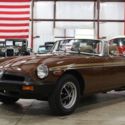 1980 MG MGB  17866 Miles Russet Brown Convertible 1.8L 4Cyl 4 Speed W/ Overdrive