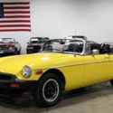 1980 MG MGB  72086 Miles Yellow Coupe 1.8 Liter I4 4 Speed Manual