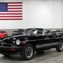 1980 MG MGB  73854 Miles BLACK Convertible 1.8L I4 Manual