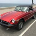 1980 MGB convertible - Local Los Angeles car with zero rust - low miles