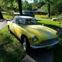 1980 MGB Yellow, Touring Sports Car