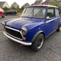 1980 Mini MK 3 Coupe Blue FWD Manual mini city E 1000