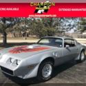 1980 Pontiac Firebird TRANS AM  Fuel Injected RESTOMOD 96429 Miles Platinum silv