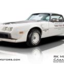1980 Pontiac Firebird Trans Am Pace Car  Cameo White Coupe 4.9 Liter Turbo V8 3