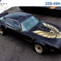 1980 Pontiac Trans Am Bandit Edition 6.6L 46,526 Miles Black  6.6L 400 Automatic