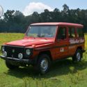 1980 Red BARN DOOR 230GE RED 4x4 HARDTOP G-class G-wagen