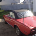 1980 Red Fiat Spider Convertible Car