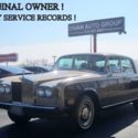 1980 ROLLS ROYCE SILVER SHADOW ORIGINAL OWNER SERVICE RECORDS