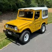 1980 Toyota Blizzard SUV Yellow 1600