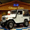 1980 Toyota Lane Cruiser FJ40-White/Black