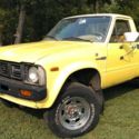 1980 Toyota Pickup Pickup Yellow 4WD Manual