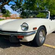 1980 Triumph Spitfire Convertible White