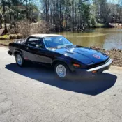1980 Triumph TR7 Black RWD Manual Spider