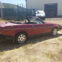 1980 Triumph TR7 Convertible with running engine, driveable, but bring trailer.