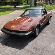1980 Triumph TR7 Roadster, 5 speed manual transmission