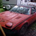 1980 TRIUMPH TR7   STORED  OUTSIDE  RUSTY  ALL ORIGINAL ALL PARTS THERE