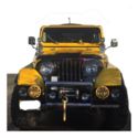 1980 YELLOW JEEP CJ5