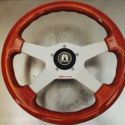 1980s Italian Dino steering wheel with Aircooled VW Beetle adapter