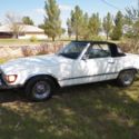 1981 380 SL MERCEDES BENZ HARD& SOFT CONVERTIBLE TOPS AM/FM +CD PLAYER GOOD COND