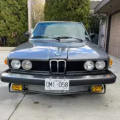 1981 BMW 528i - 5-Speed Transmission