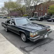 1981 Cadillac Fleetwood Blue BROUGHAM