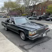 1981 Cadillac Fleetwood Sedan Blue BROUGHAM