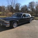 1981 Cadillac  sedan deville 2 owner car clean car fax Take A Look Triple Black