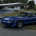 1981 Camaro Z28 T-Tops 350 Engine 350 Auto Trans Bright Blue, w/Dark Blue Int.