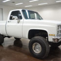 1981 Chevrolet C10 4x4 LS  101 Miles White  5.3 LS V8 4L60E Transmission